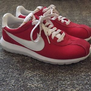Old fashion Nike red sneakers